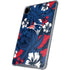 NFL New England Patriots Tropical Print iPad Pro 12.9in (2020) Clear Case