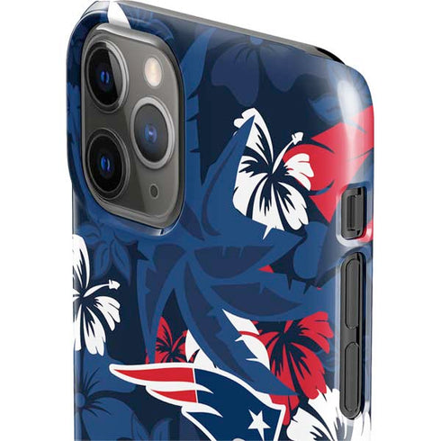 NFL New England Patriots Tropical Print iPhone 11 Pro Lite Case