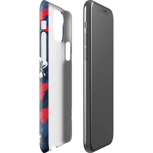 NFL New England Patriots Tropical Print iPhone 11 Pro Lite Case