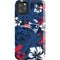NFL New England Patriots Tropical Print iPhone Cases