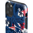 NFL New England Patriots Tropical Print iPhone 11 Pro Max Impact Case