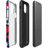 NFL New England Patriots Tropical Print iPhone 11 Pro Max Impact Case