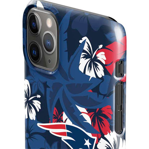 NFL New England Patriots Tropical Print iPhone 11 Pro Max Lite Case
