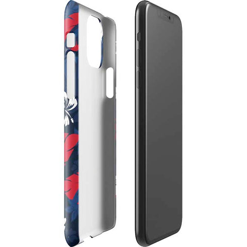 NFL New England Patriots Tropical Print iPhone 11 Pro Max Lite Case