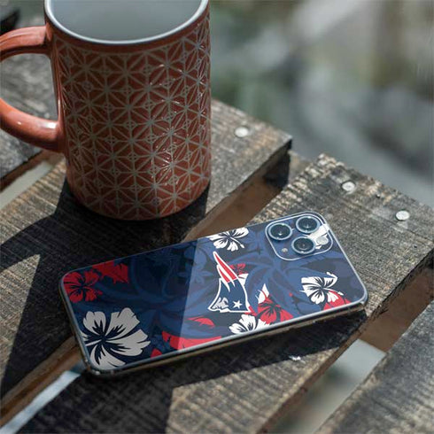 NFL New England Patriots Tropical Print iPhone 11 Pro Skin