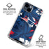 NFL New England Patriots Tropical Print iPhone 15 Clear Case
