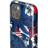 NFL New England Patriots Tropical Print iPhone 15 Impact Case