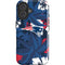 NFL New England Patriots Tropical Print iPhone 16 Impact Case
