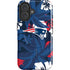 NFL New England Patriots Tropical Print iPhone 16 Magsafe Impact Case