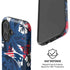 NFL New England Patriots Tropical Print iPhone 16 Magsafe Impact Case