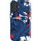 NFL New England Patriots Tropical Print iPhone 16 Plus Magsafe Impact Case