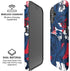 NFL New England Patriots Tropical Print iPhone 16 Plus Magsafe Impact Case