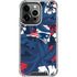 NFL New England Patriots Tropical Print iPhone 16 Pro Max Clear Case
