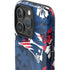 NFL New England Patriots Tropical Print iPhone 16 Pro Max Impact Case