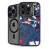 NFL New England Patriots Tropical Print iPhone 16 Pro Max Kickstand Case