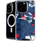 NFL New England Patriots Tropical Print iPhone 16 Pro Max MagSafe Case