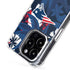 NFL New England Patriots Tropical Print iPhone 16 Pro Max MagSafe Case