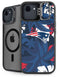 NFL New England Patriots Tropical Print iPhone 16e Kickstand Case
