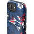 NFL New England Patriots Tropical Print iPhone 16e Impact Case