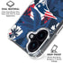 NFL New England Patriots Tropical Print iPhone 17 Clear Case