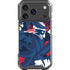 NFL New England Patriots Tropical Print iPhone 18 Pro Clear Case