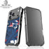 NFL New England Patriots Tropical Print iPhone 18 Pro Clear Case