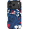 NFL New England Patriots Tropical Print iPhone 18 Pro Impact Case