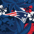 NFL New England Patriots Tropical Print iPhone XR Pro Case