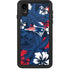 NFL New England Patriots Tropical Print iPhone Cases