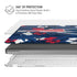 NFL New England Patriots Tropical Print MacBook Pro 14in (2021-24) Case plus Skin
