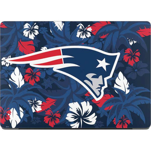 NFL New England Patriots Tropical Print Apple MacBook Pro 14-inch Skin