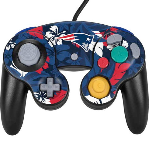 NFL New England Patriots Tropical Print Nintendo Skins