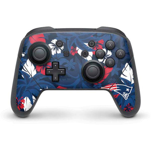 NFL New England Patriots Tropical Print Nintendo Skins