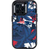 NFL New England Patriots Tropical Print Otterbox Defender iPhone Skin