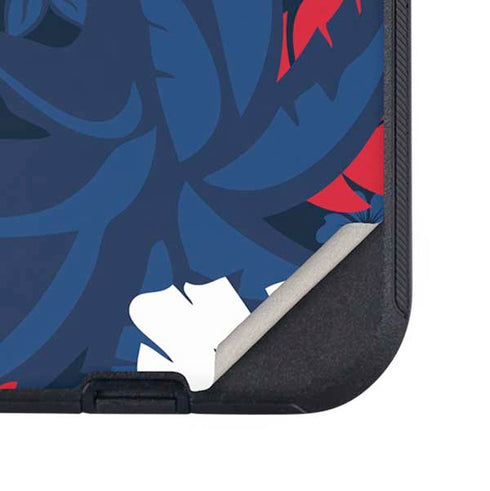 NFL New England Patriots Tropical Print Otterbox Defender iPhone Skin