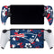NFL New England Patriots Tropical Print PlayStation Portal Remote Player Skin