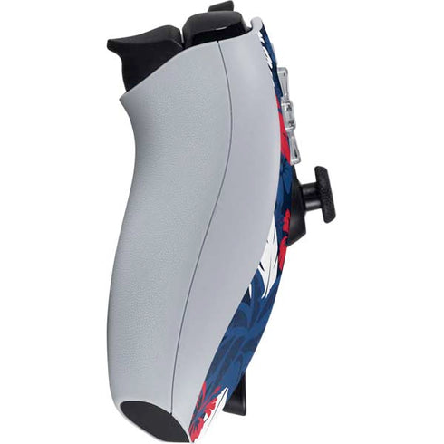 NFL New England Patriots Tropical Print PlayStation Portal Remote Player Skin