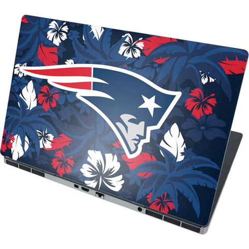 NFL New England Patriots Tropical Print Dell Precision Skin