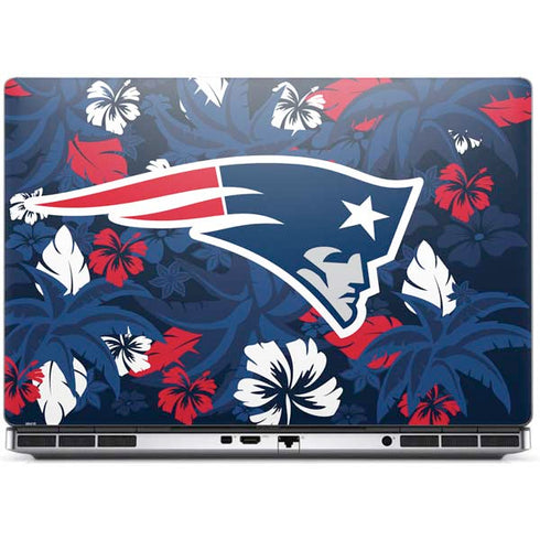 NFL New England Patriots Tropical Print Dell Precision Skin