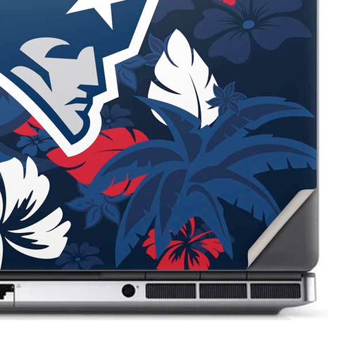 NFL New England Patriots Tropical Print Dell Precision Skin