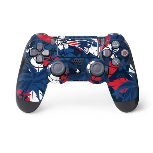 NFL New England Patriots Tropical Print PlayStation PS4 Skins