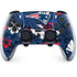 NFL New England Patriots Tropical Print PS5 DualSense Edge Pro Controller Skin