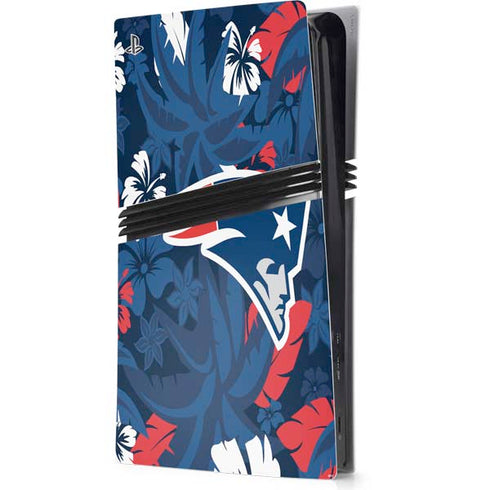 NFL New England Patriots Tropical Print PlayStation PS5 Skins