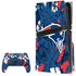 NFL New England Patriots Tropical Print PS5 Pro Disk Bundle Skin