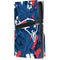 NFL New England Patriots Tropical Print PS5 Pro Disk Console Skin