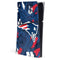 NFL New England Patriots Tropical Print PS5 Slim Digital Edition Console Skin