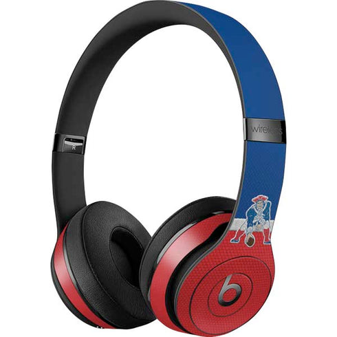 NFL New England Patriots Vintage Beats Solo 3 Wireless Skin