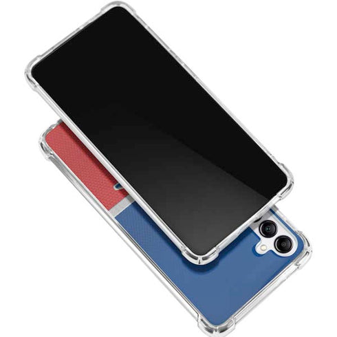 NFL New England Patriots Vintage Galaxy A16 5G Clear Case