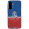 NFL New England Patriots Vintage Galaxy A36 5G Clear Case