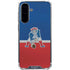 NFL New England Patriots Vintage Galaxy A36 5G Clear Case